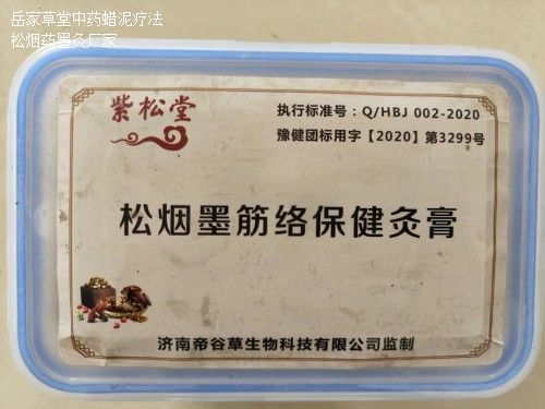 紫松堂松烟墨筋络保健膏